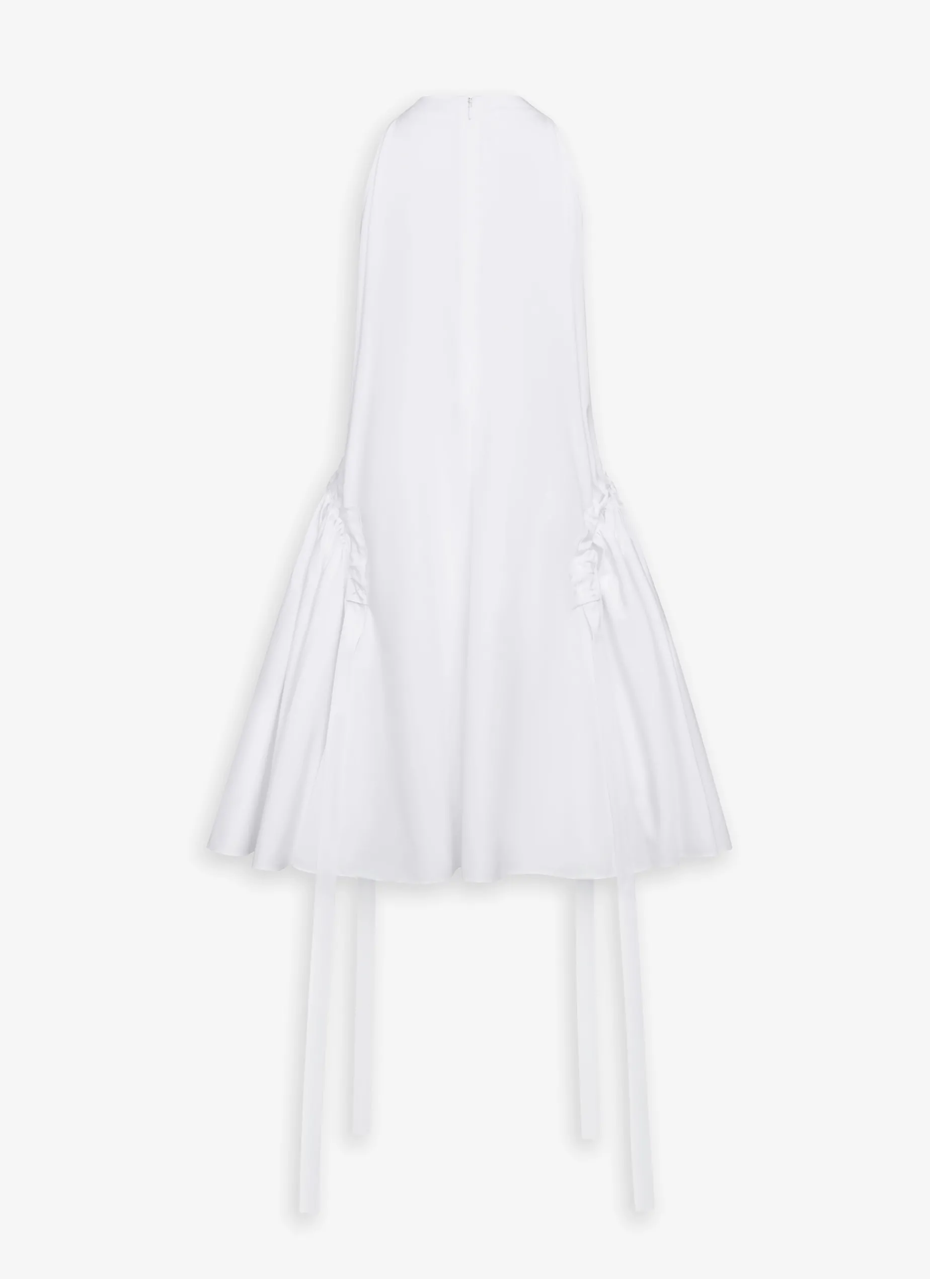 A-LINE DRESS IN COTTON POPLIN