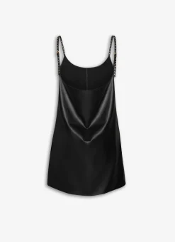 A-LINE DRESS IN SOFT LEATHER