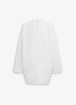 ASYMMETRIC TOP IN COTTON POPLIN