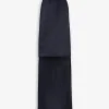 ASYMMETRICAL CAPE TOP IN WOOL DENIM