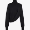 ASYMMETRICAL KNIT JUMPER
