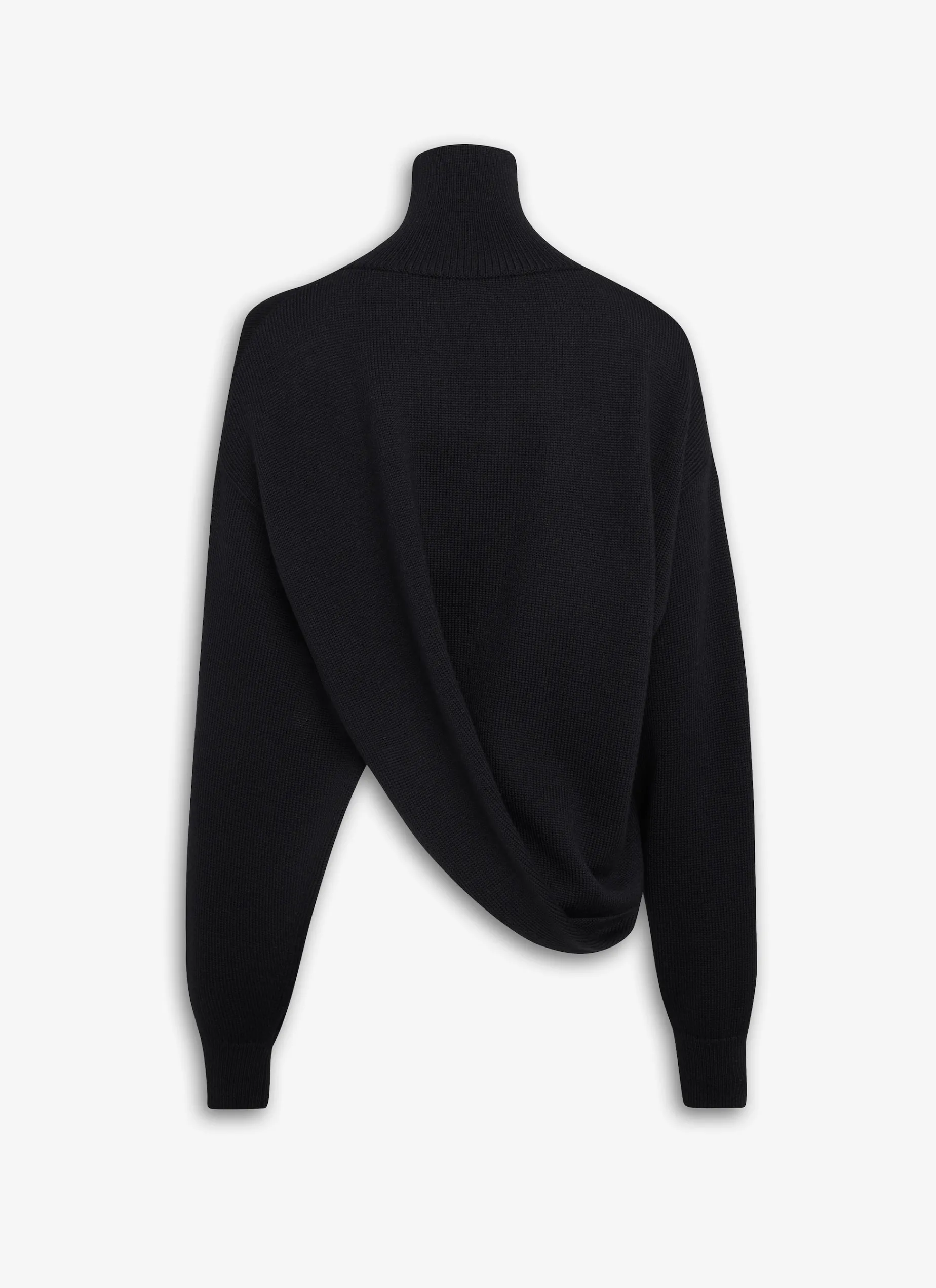 ASYMMETRICAL KNIT JUMPER