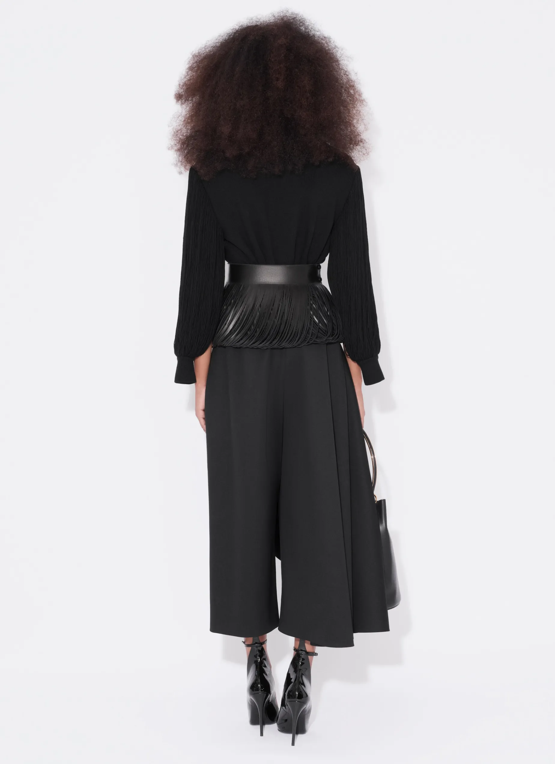 ASYMMETRICAL SKIRT TROUSERS