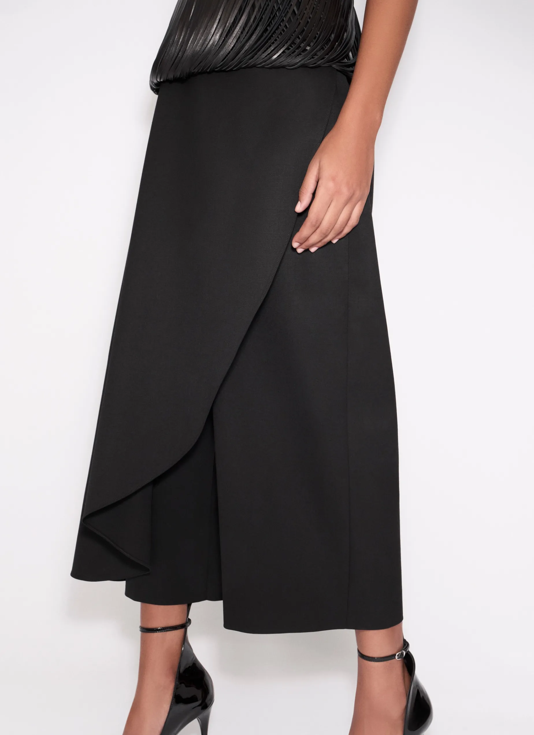 ASYMMETRICAL SKIRT TROUSERS