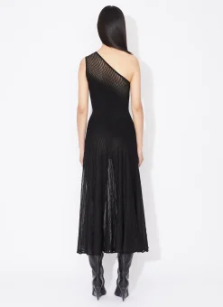 ASYMMETRICAL TWISTED DRESS