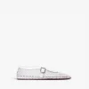 BALLET FLATS IN FISHNET