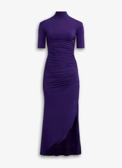 BODYCON DRAPED DRESS