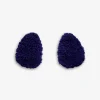 BUBBLE CUFFS IN KNITTED FUR