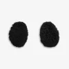 BUBBLE CUFFS IN KNITTED FUR