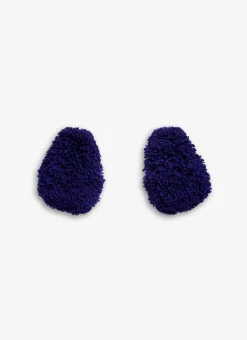 BUBBLE CUFFS IN KNITTED FUR