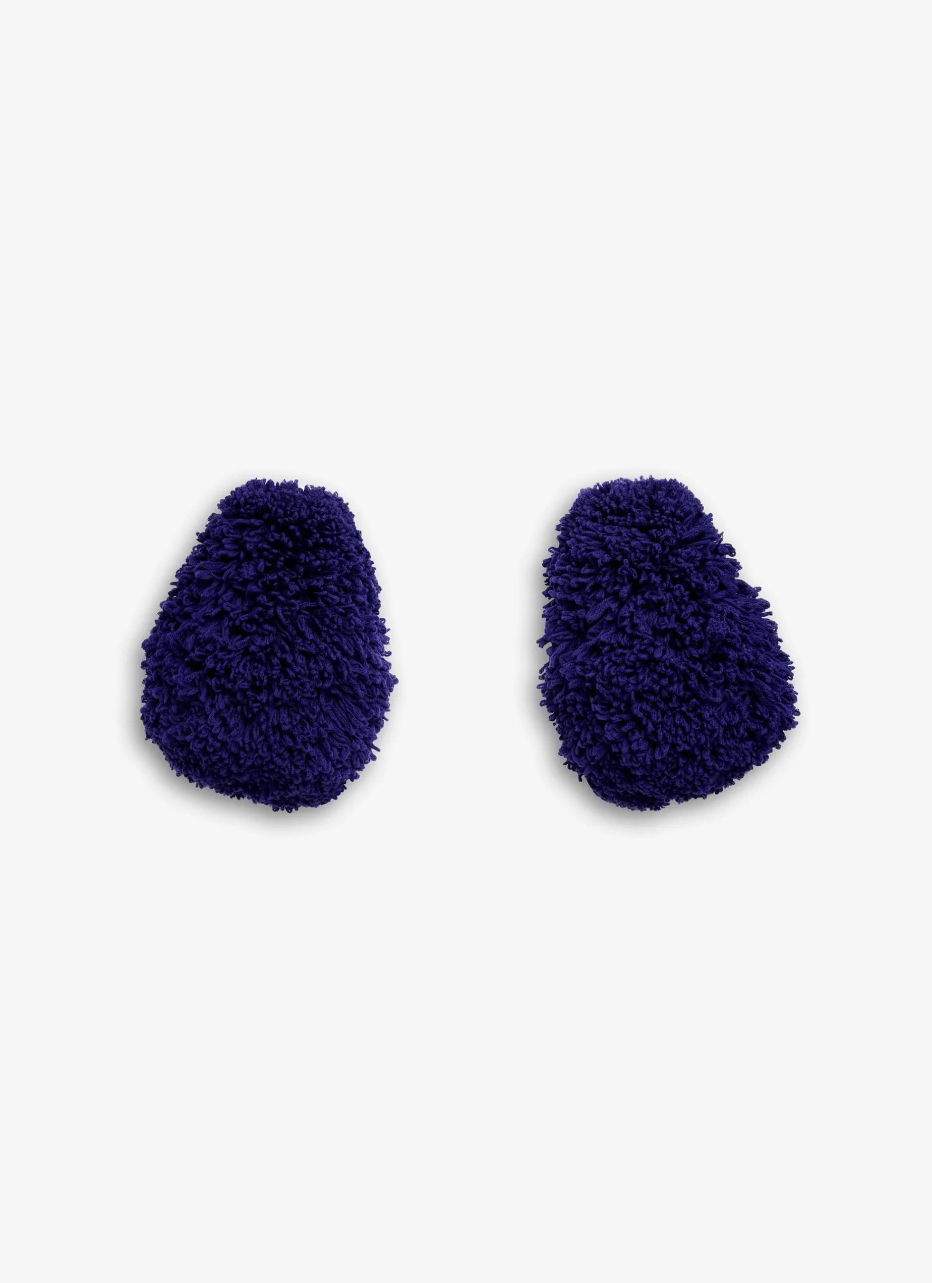 BUBBLE CUFFS IN KNITTED FUR