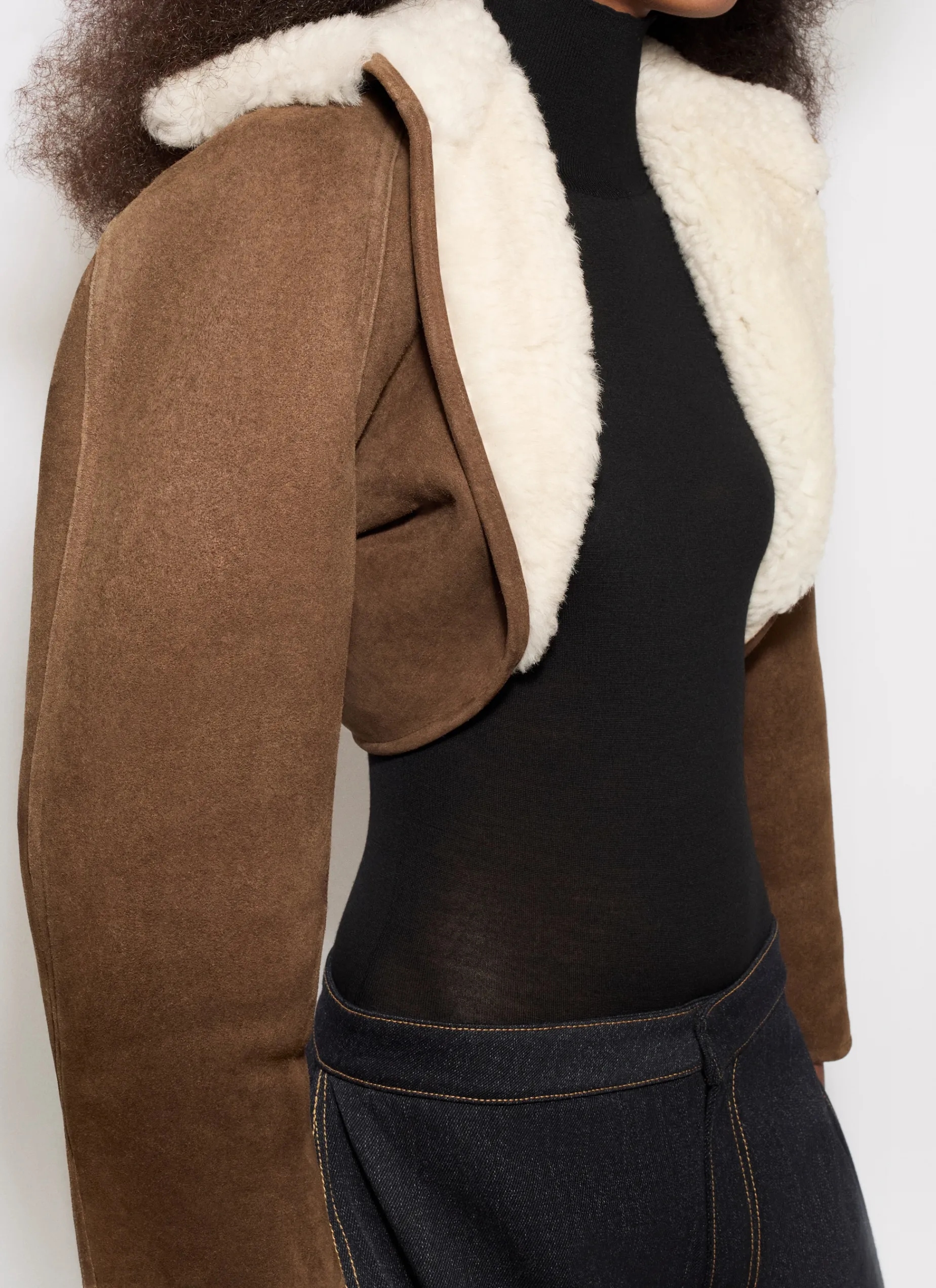 CARDI JACKET IN SHEARLING