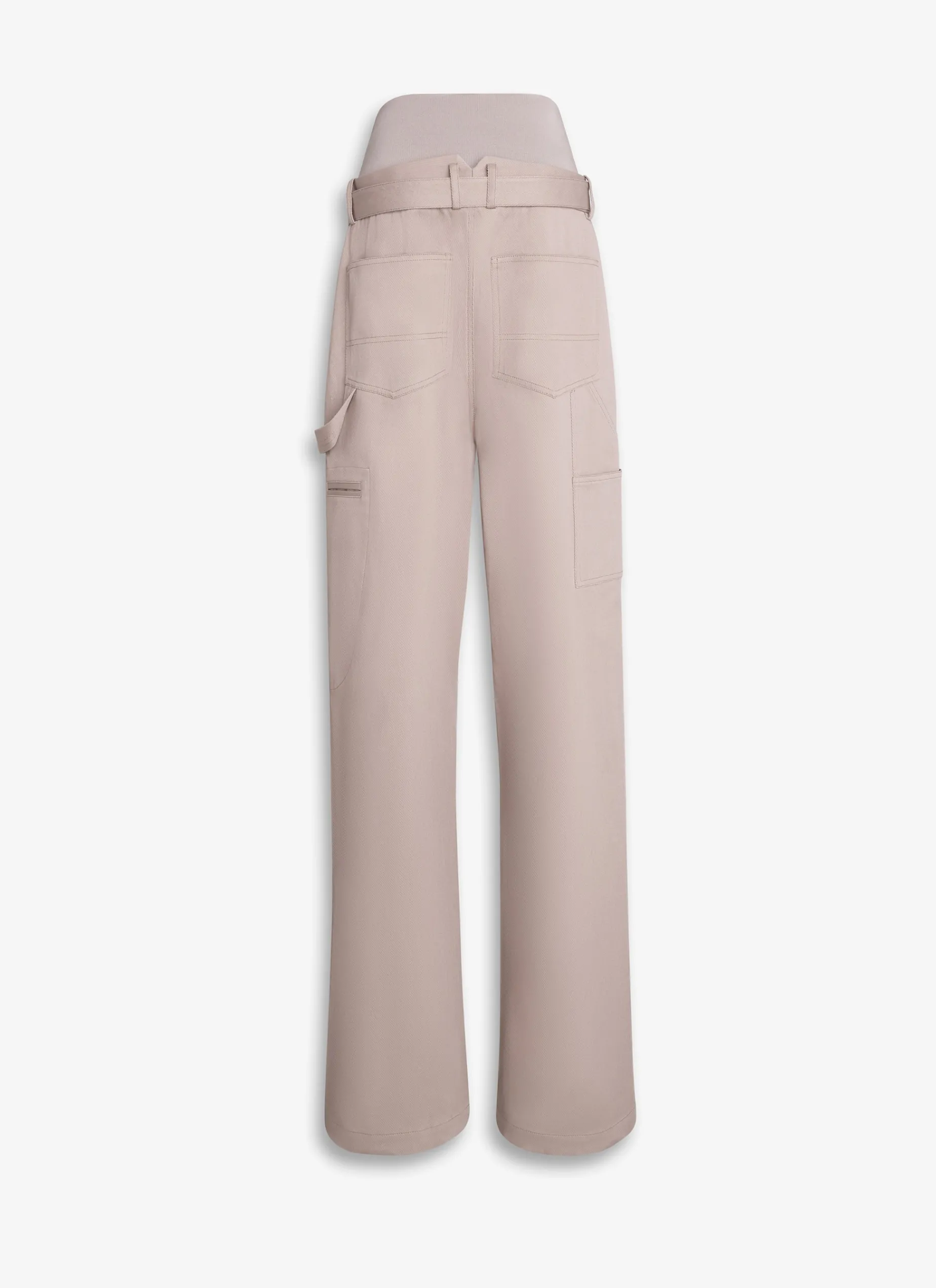 CARGO TROUSERS WITH KNIT BAND