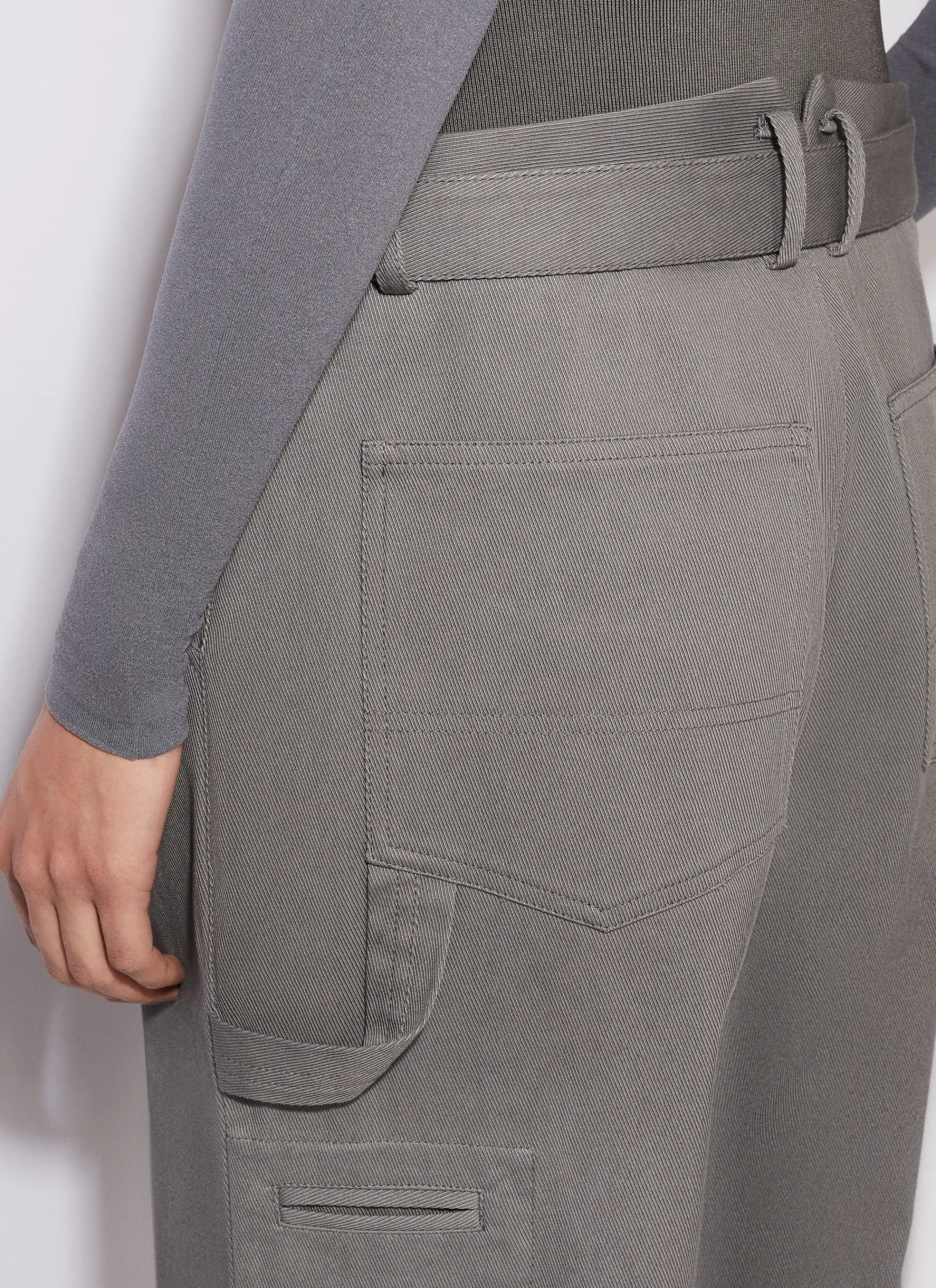 CARGO TROUSERS WITH KNIT BAND