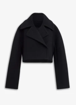 CROPPED CABAN JACKET