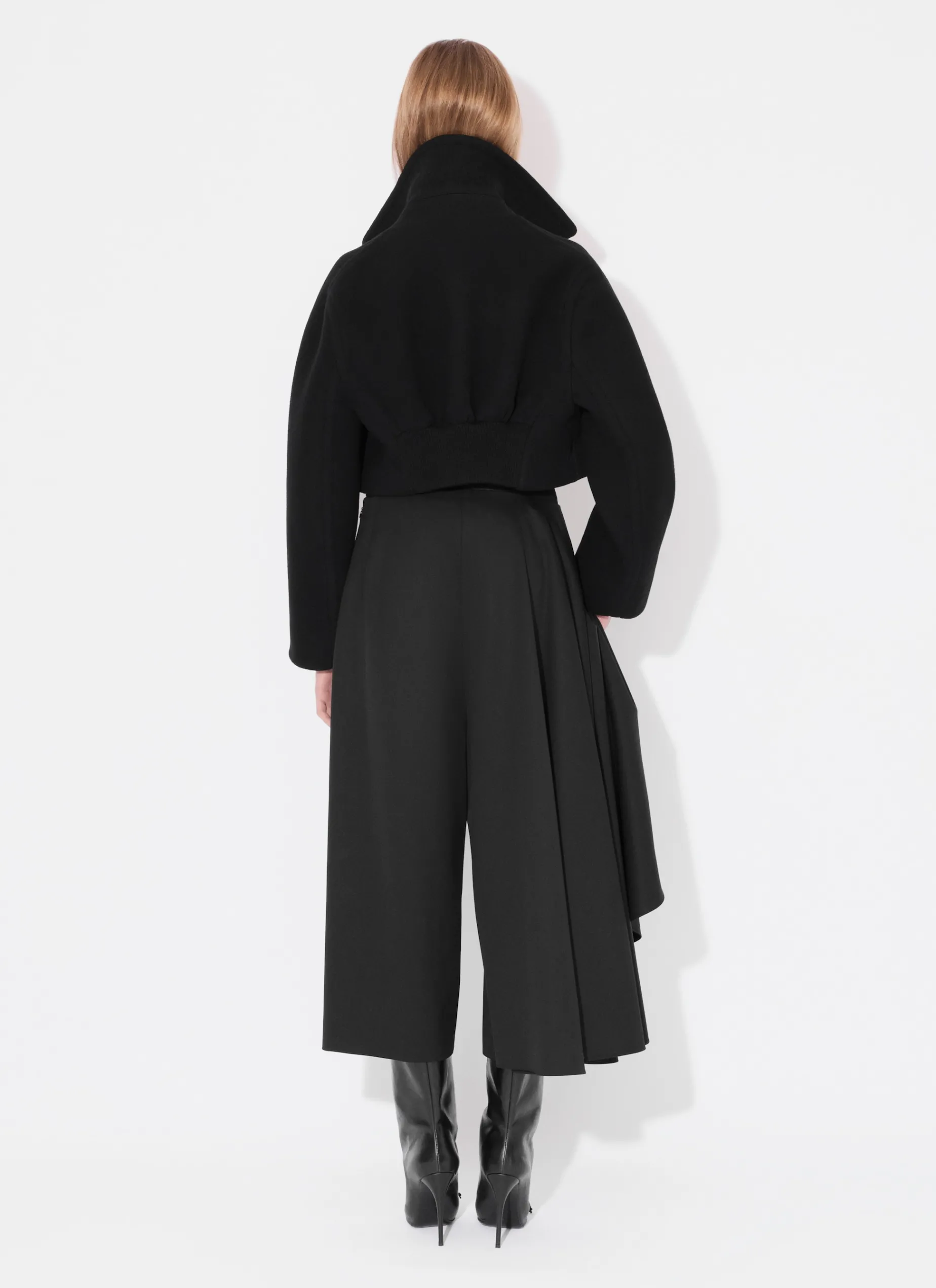CROPPED CABAN JACKET
