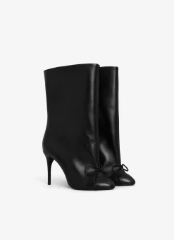 DECOLLETE LOW BOOTS IN LAMBSKIN