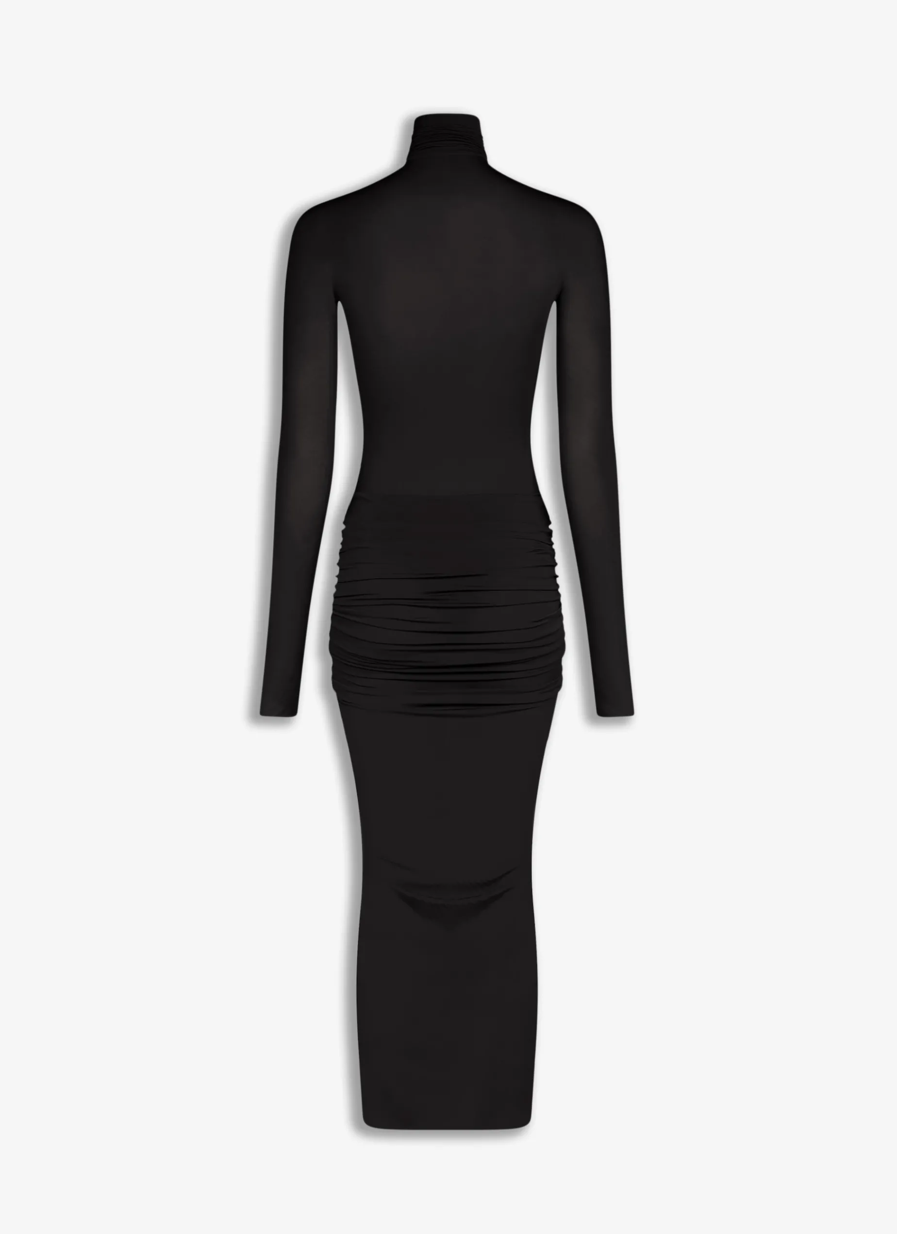 DRAPED JERSEY DRESS