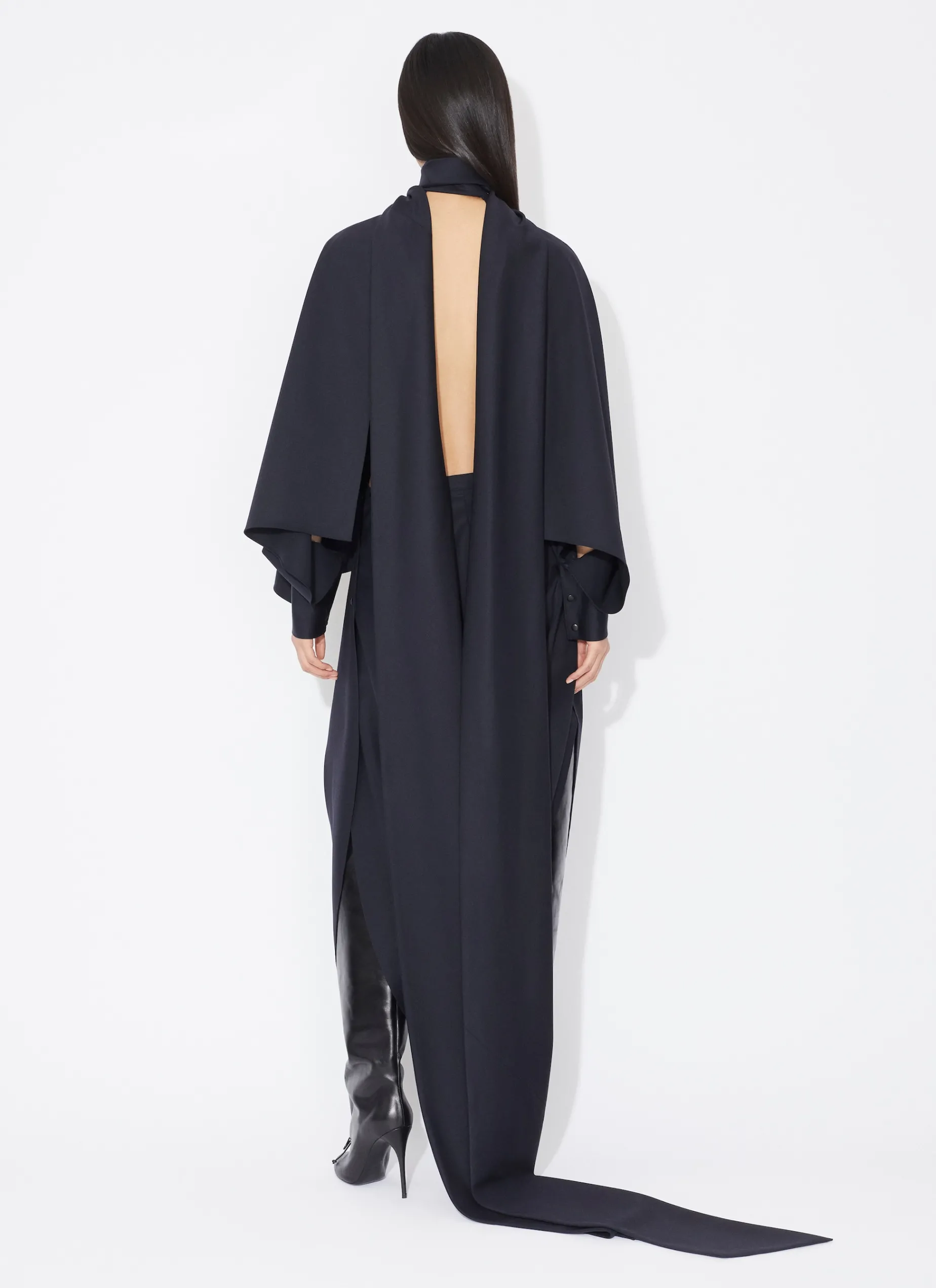 DRAPED TROUSERS