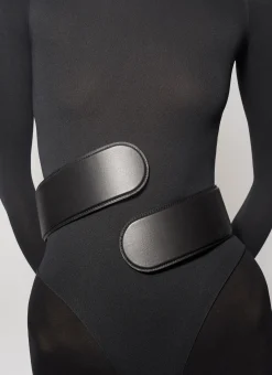 FLEX TWIST BELT IN CALFSKIN