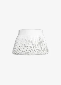 FRINGED LEATHER BELT