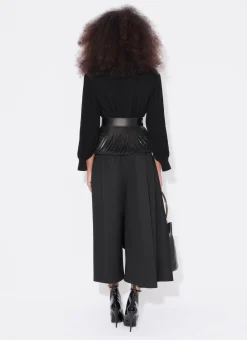 FRINGED LEATHER BELT