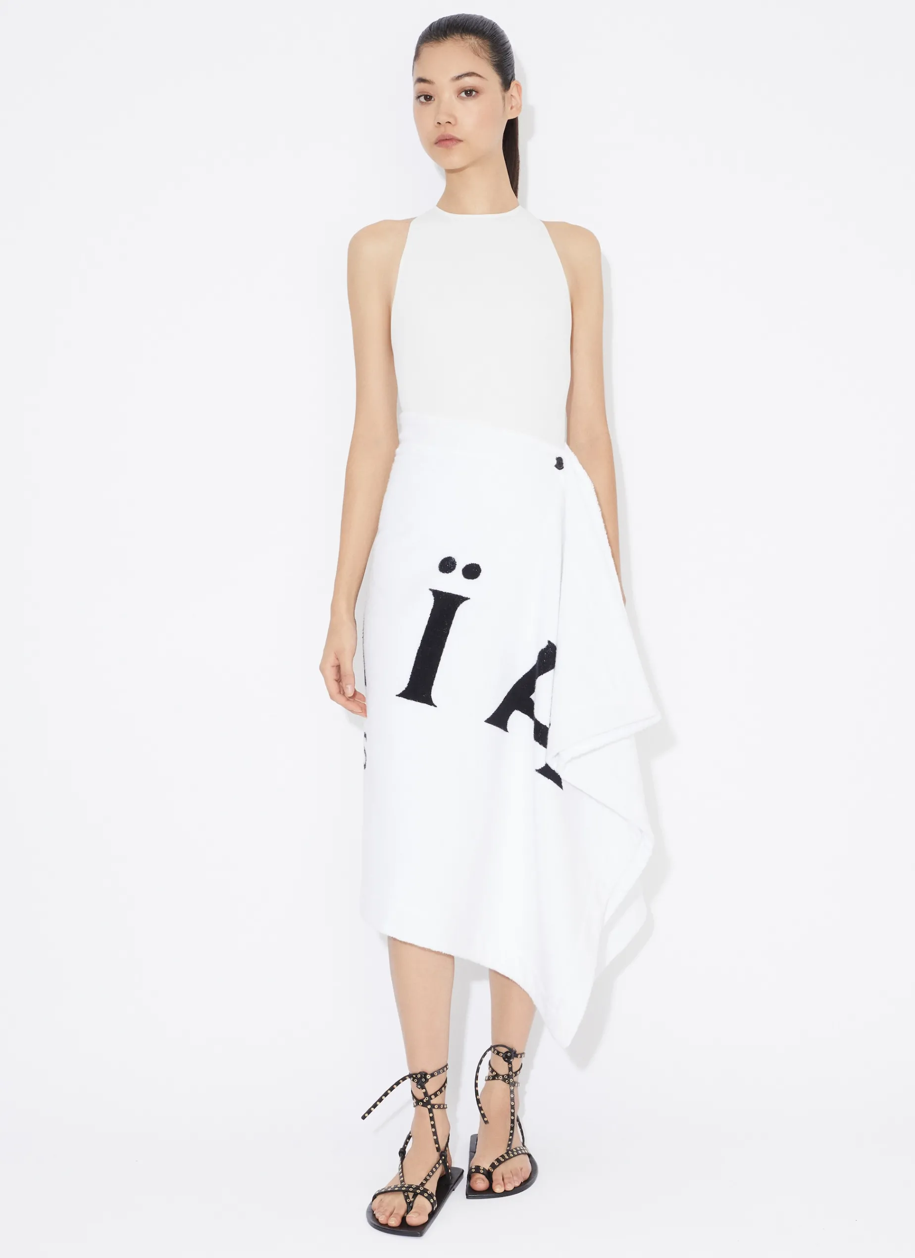 HALTERNECK ALAIA SWIMSUIT IN JERSEY