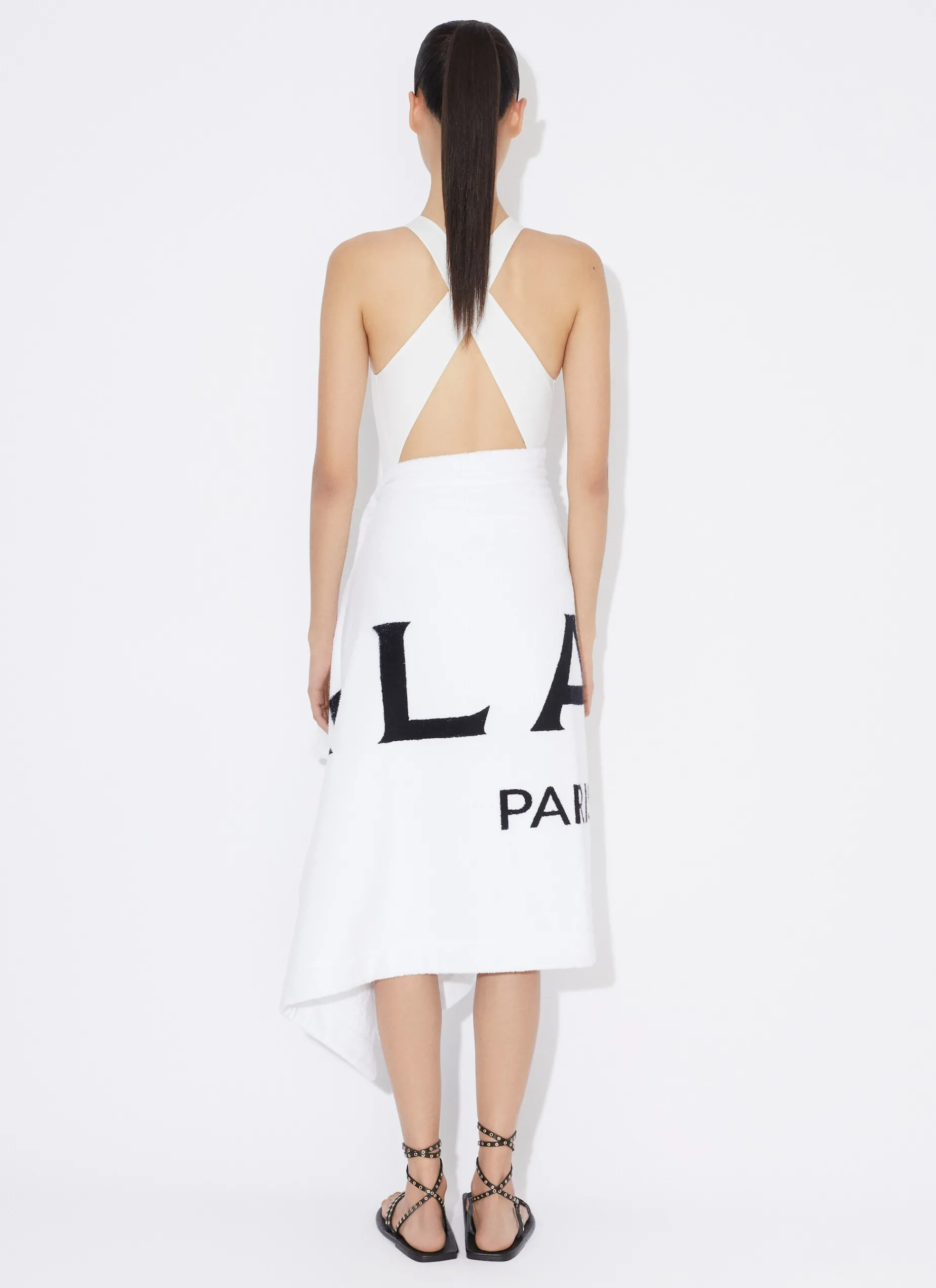 HALTERNECK ALAIA SWIMSUIT IN JERSEY