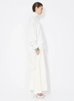KNITTED ASYMMETRICAL CAPE JUMPER