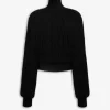 KNITTED FRINGES JUMPER