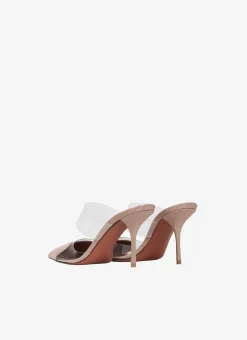 LE COEUR MULES IN PATENT CALFSKIN