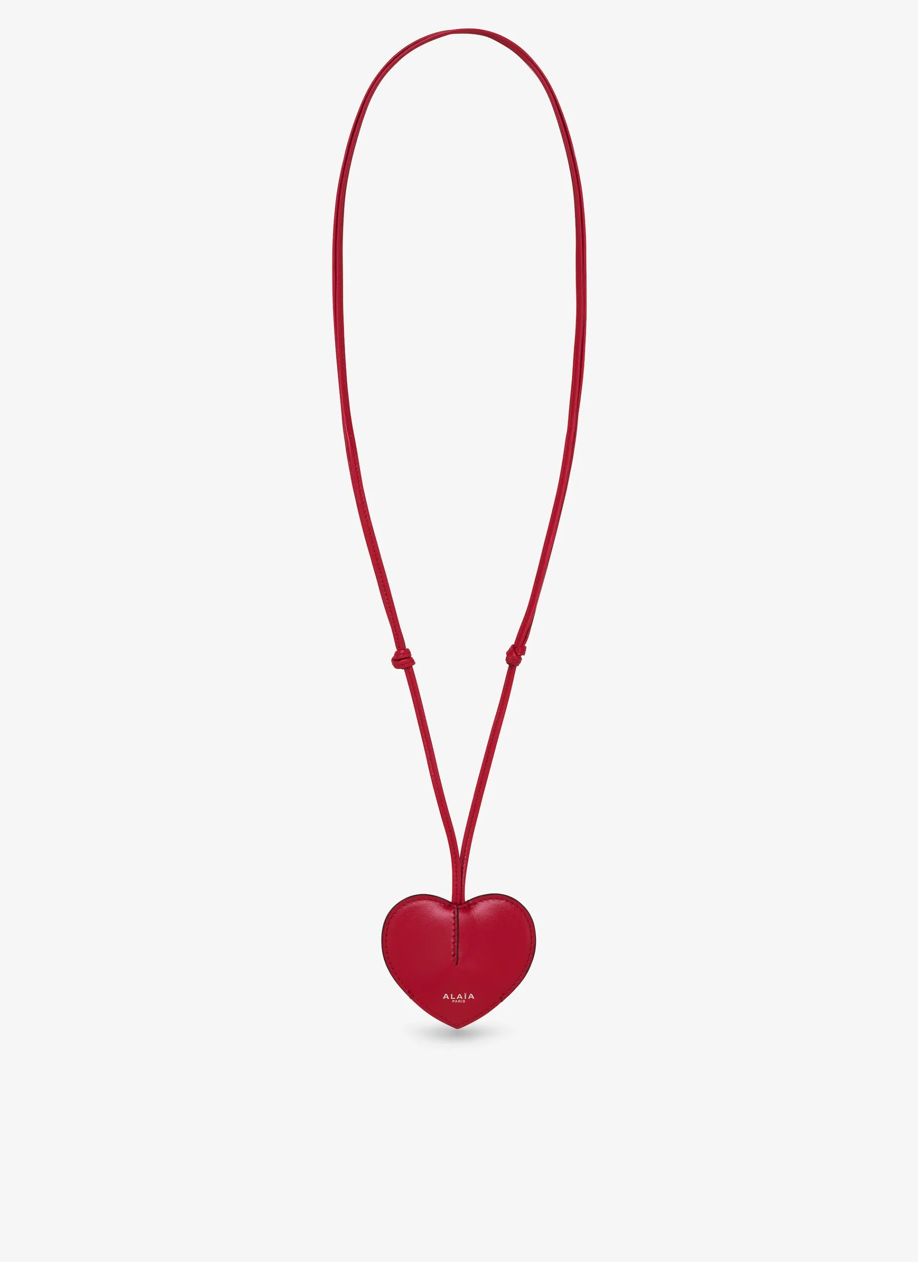 LE CŒUR BELL KEY HOLDER IN CALFSKIN