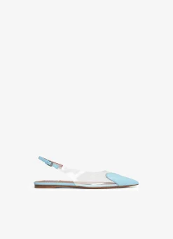 LE CŒUR FLAT SLINGBACKS IN PATENT CALFSKIN