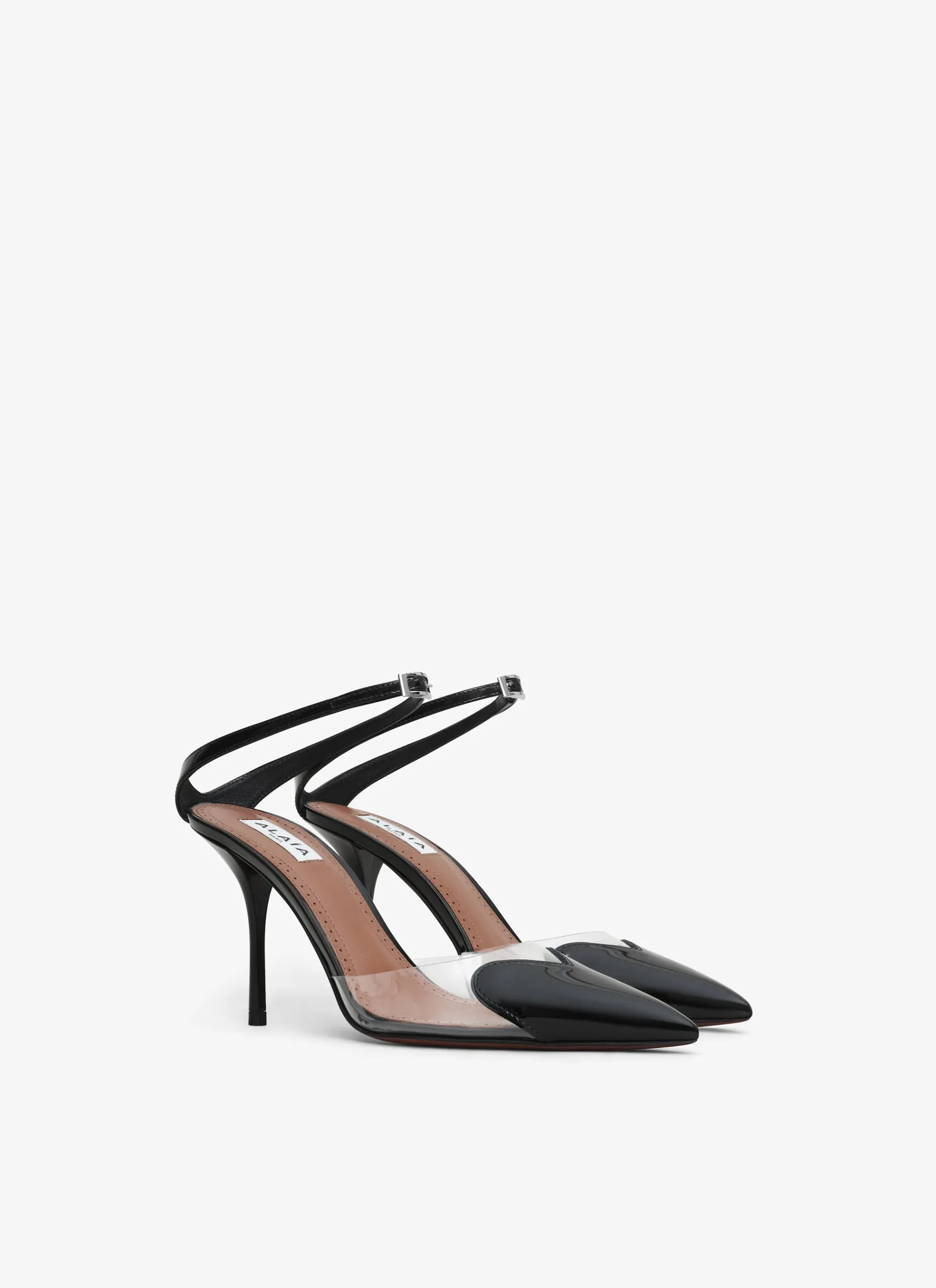 LE CŒUR PUMPS IN PATENT CALFSKIN