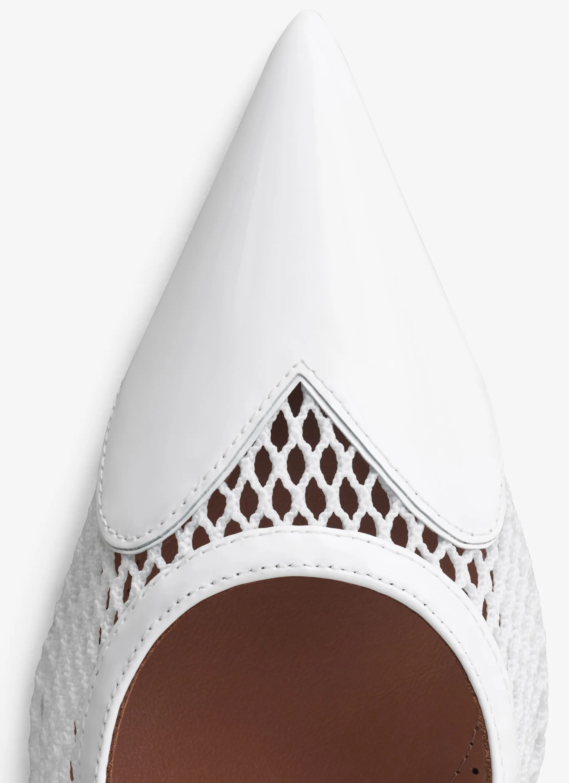 LE CŒUR SLINGBACKS IN FISHNET