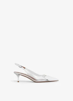 LE CŒUR SLINGBACKS IN PATENT LAMBSKIN