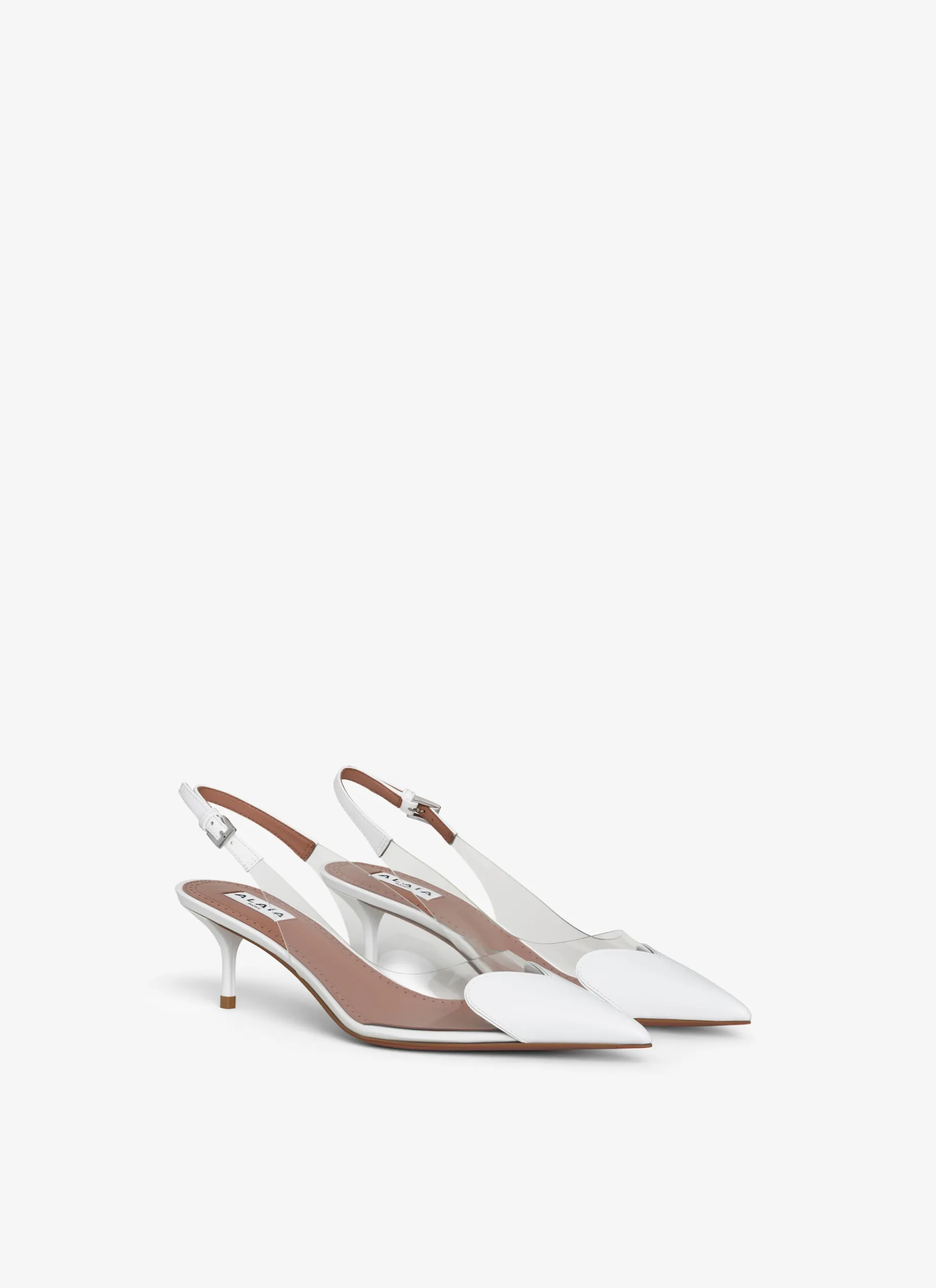 LE CŒUR SLINGBACKS IN PATENT LAMBSKIN