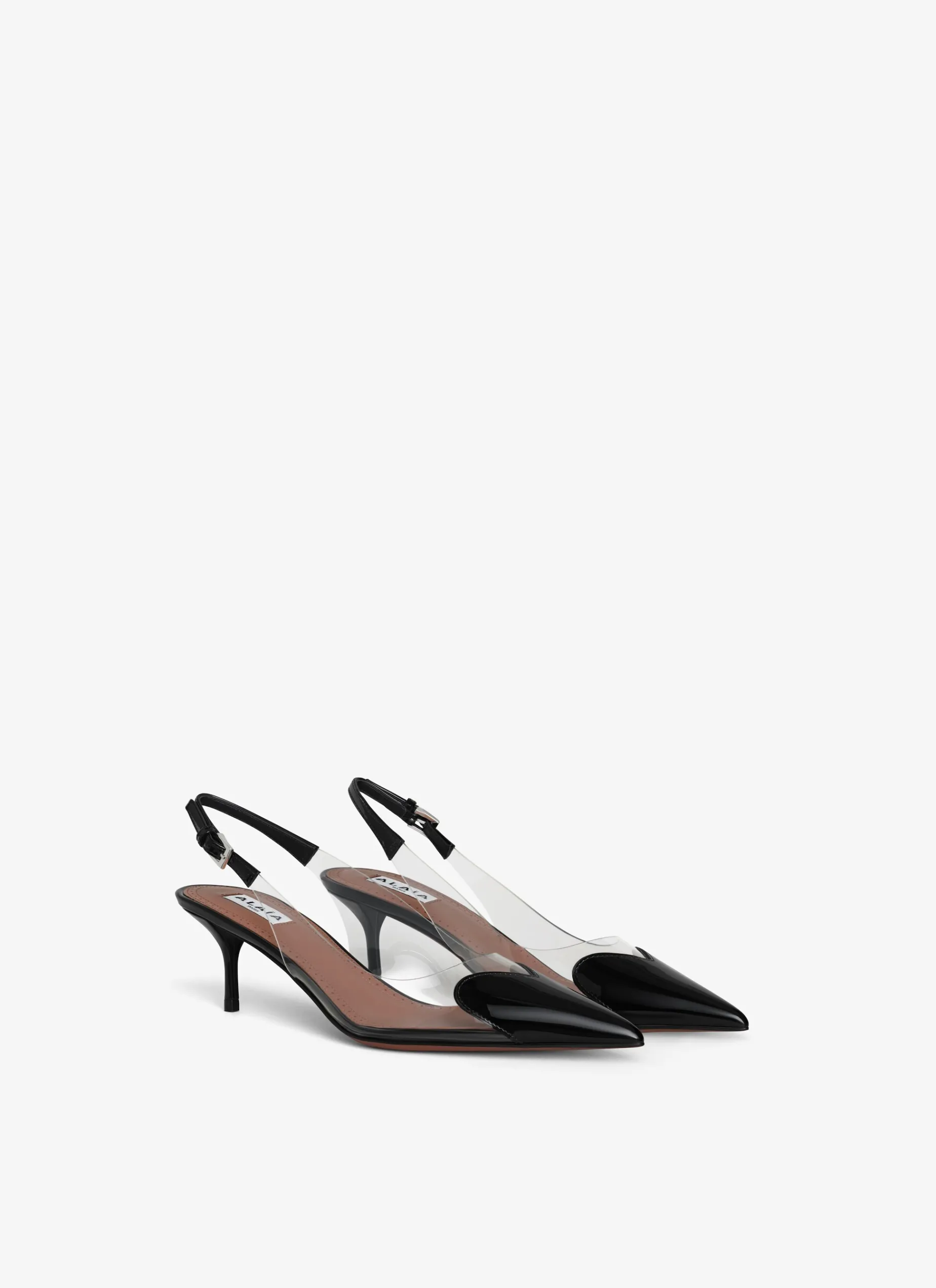 LE CŒUR SLINGBACKS IN PATENT LAMBSKIN