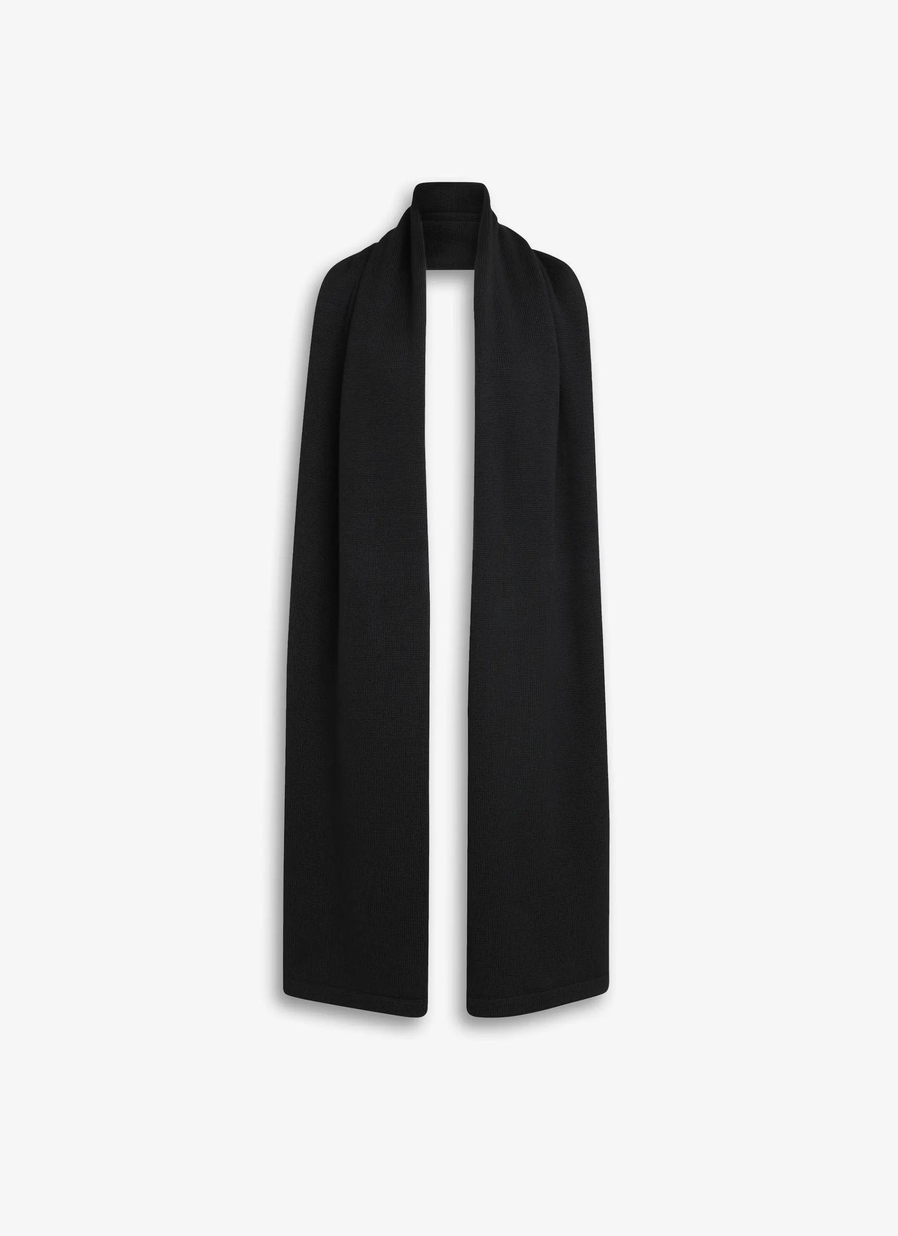 MERINO WOOL KNIT SCARF
