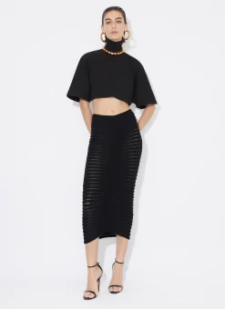 MIDI SKELETON SKIRT