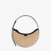 ONE PIECE DEMI LUNE BAG IN PAPER STRAW