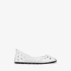 PERFO BALLET FLATS IN CALFSKIN