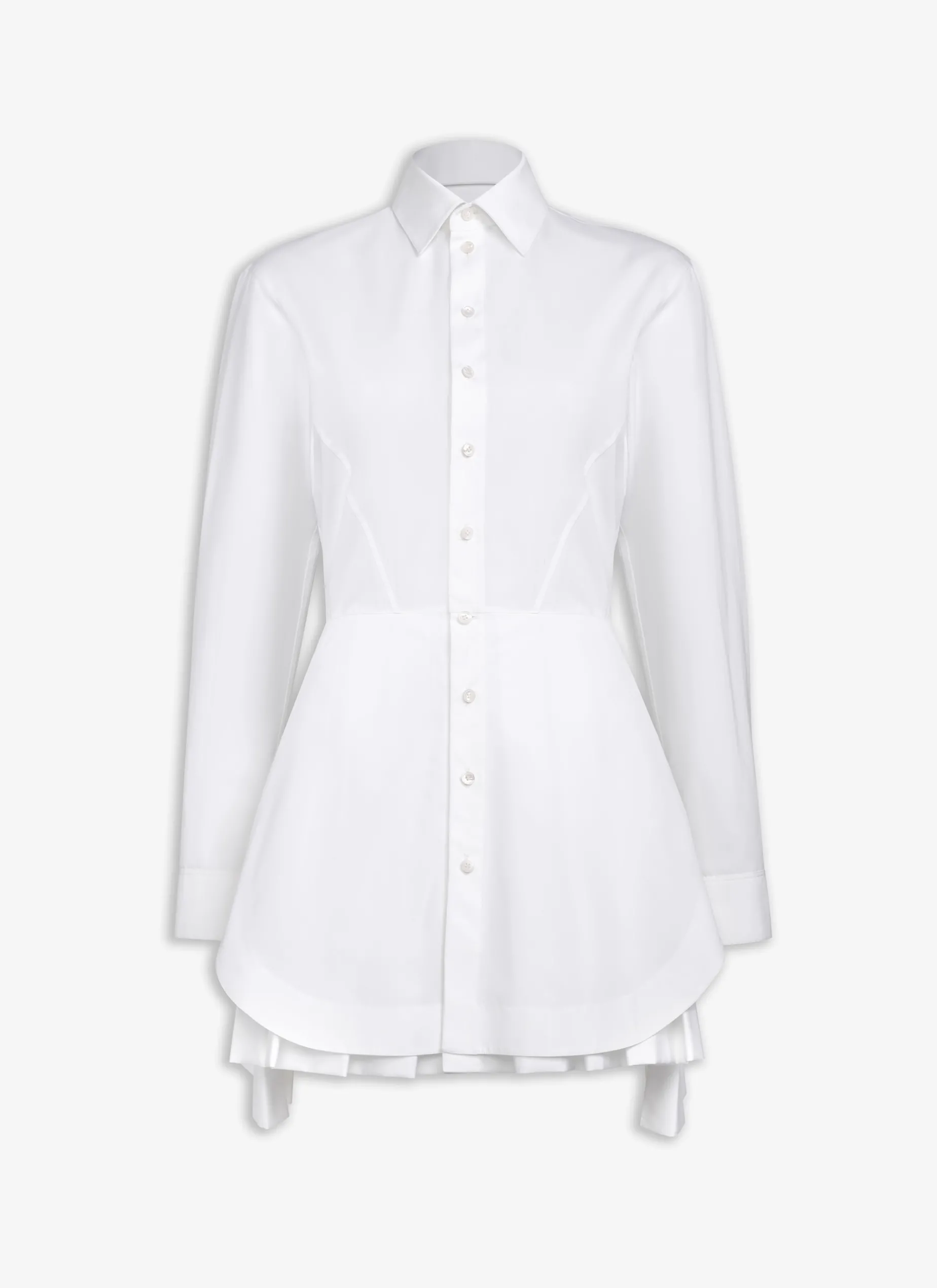 POPLIN SHIRT DRESS