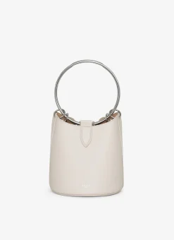 RING MEDIUM BUCKET BAG IN CALFSKIN