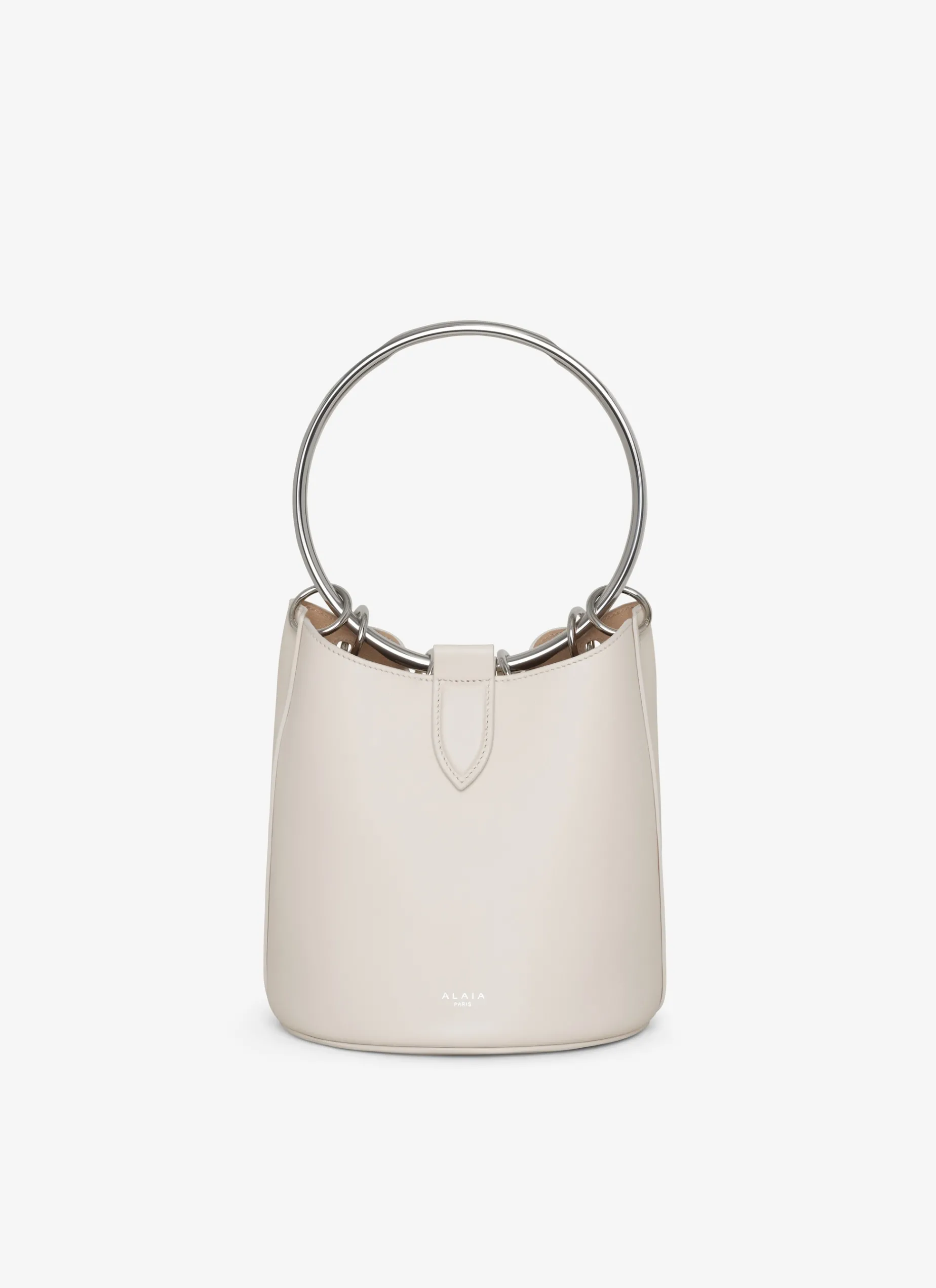 RING MEDIUM BUCKET BAG IN CALFSKIN