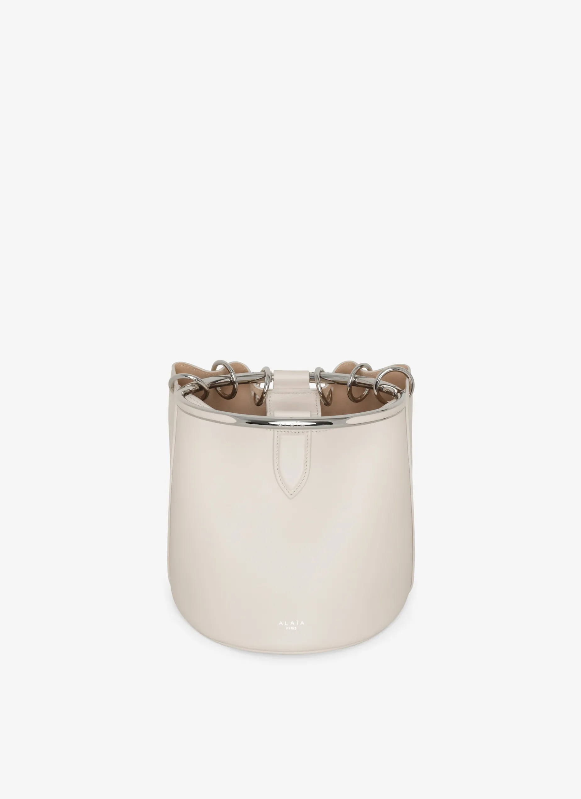 RING MEDIUM BUCKET BAG IN CALFSKIN