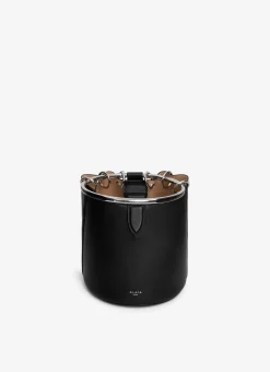 RING MEDIUM BUCKET BAG IN CALFSKIN