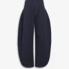ROUND JEANS IN WOOL DENIM