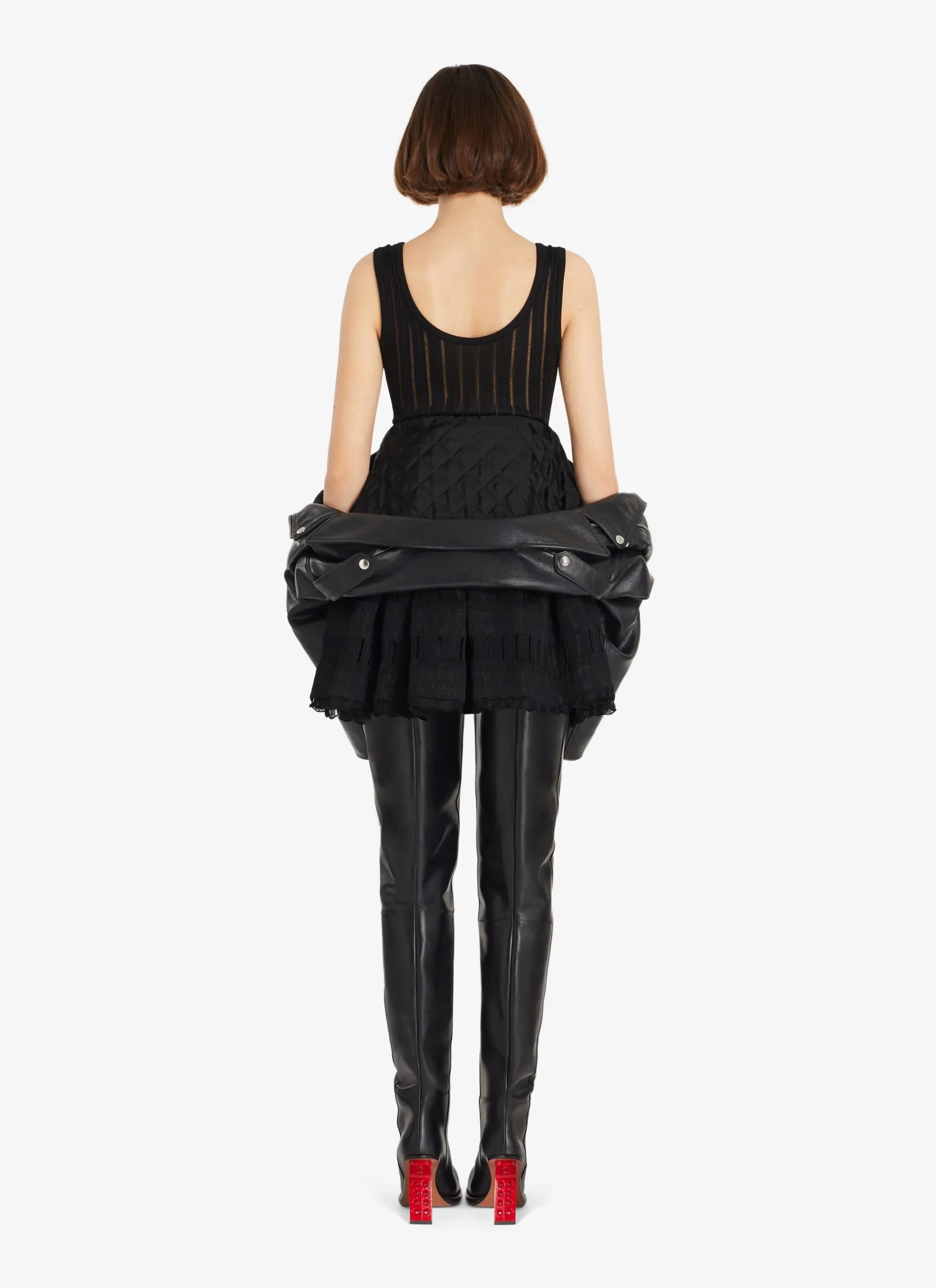 Shiny Crinoline Dress
