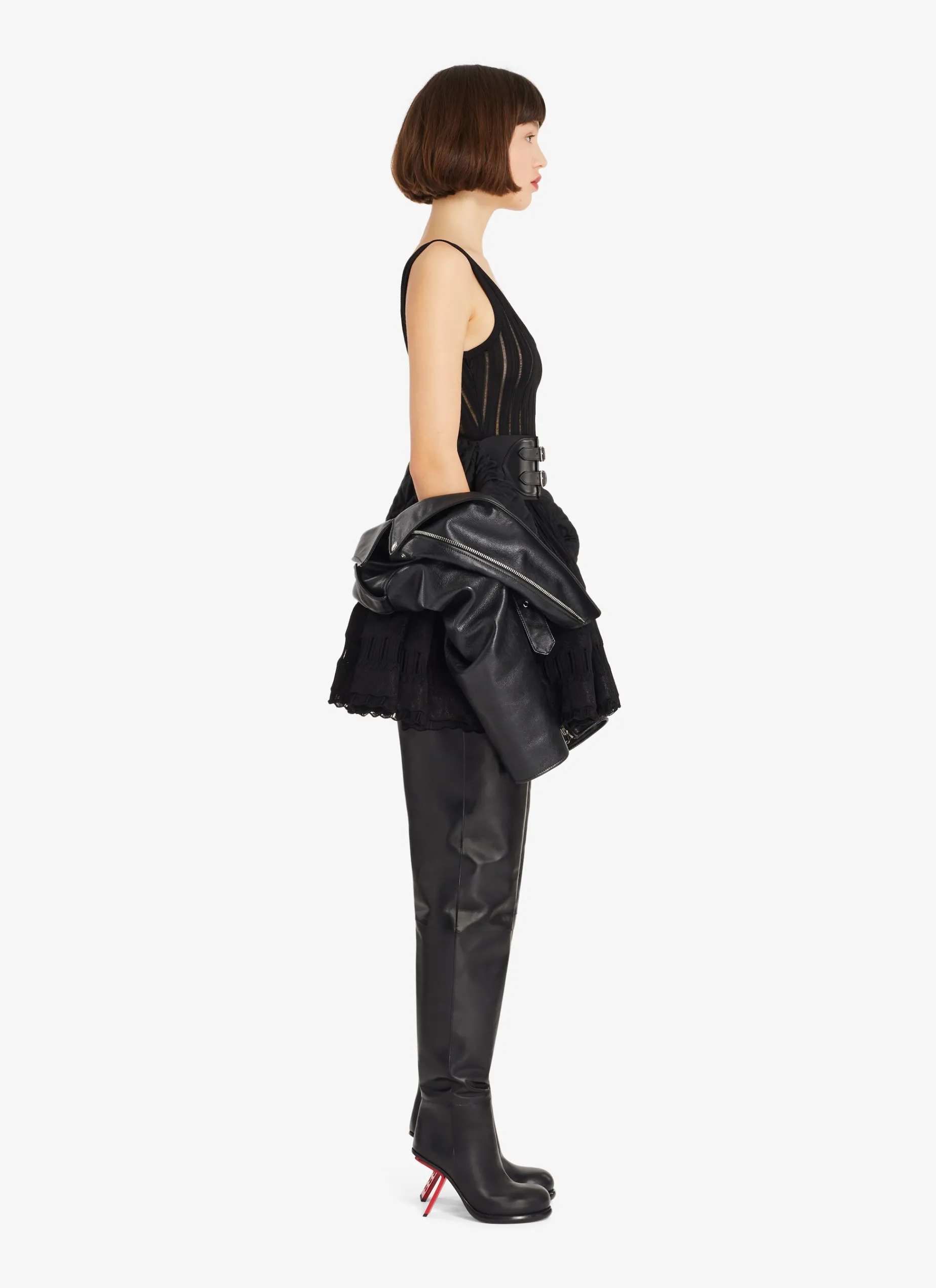 Shiny Crinoline Dress